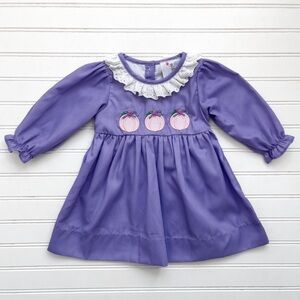 CECIL & LOU EUC Embroidered Lace Ruffle Pumpkin Dress